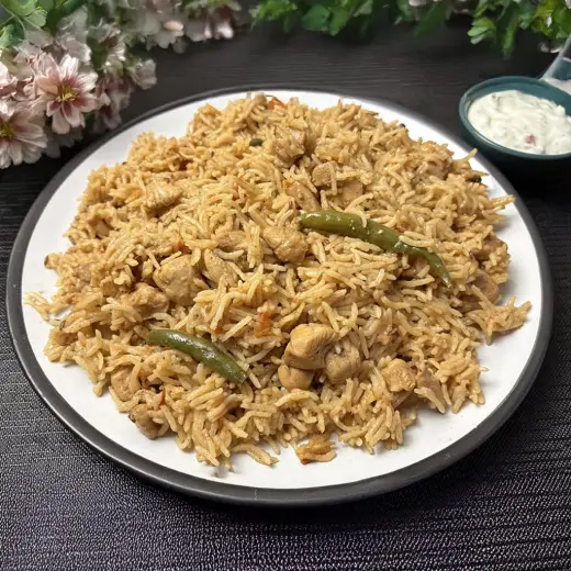 Alpha Biryani - Half Chicken Pulao (1 Person Serving)